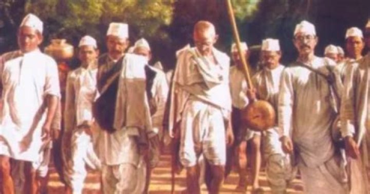 Did salt satyagraha took place?