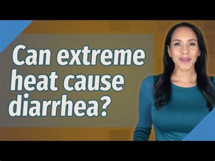 Does heat stroke cause diarrhea?