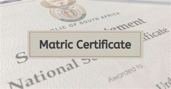 Is matric a degree?