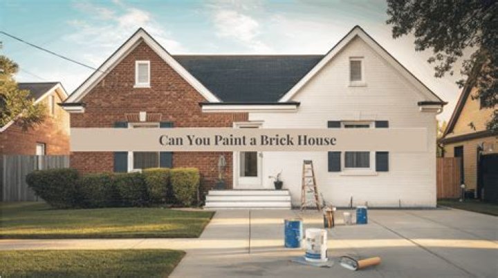 Should you paint brick veneer?