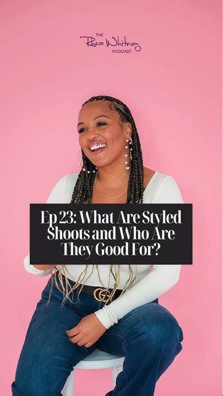 What are styled shoots?