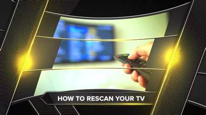 What does rescan your tv mean?