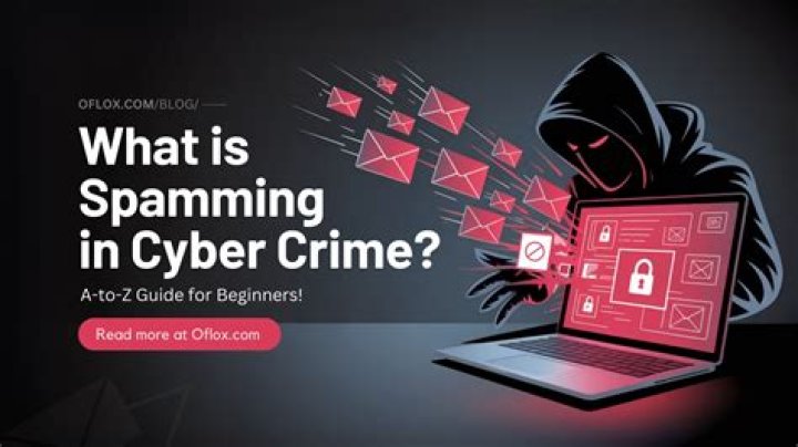What is spamming in cyber crime?