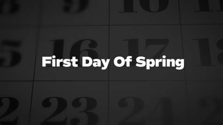 When dies spring start?