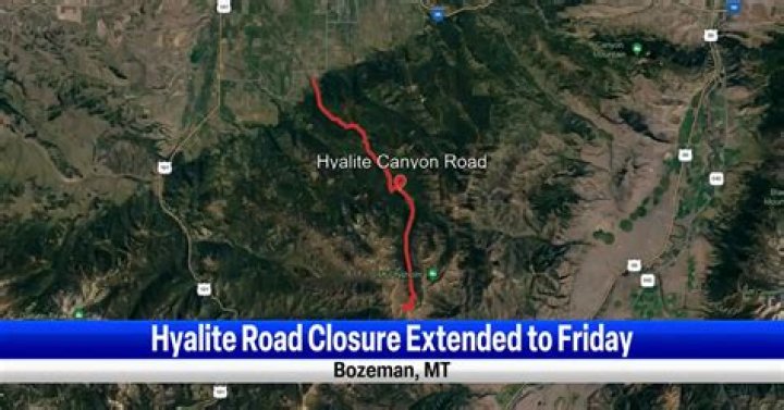 When does hyalite canyon road open?