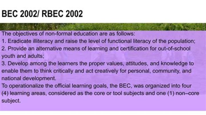 When was rbec implemented?