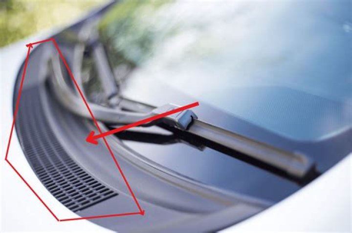 Where is the cowl on a car?